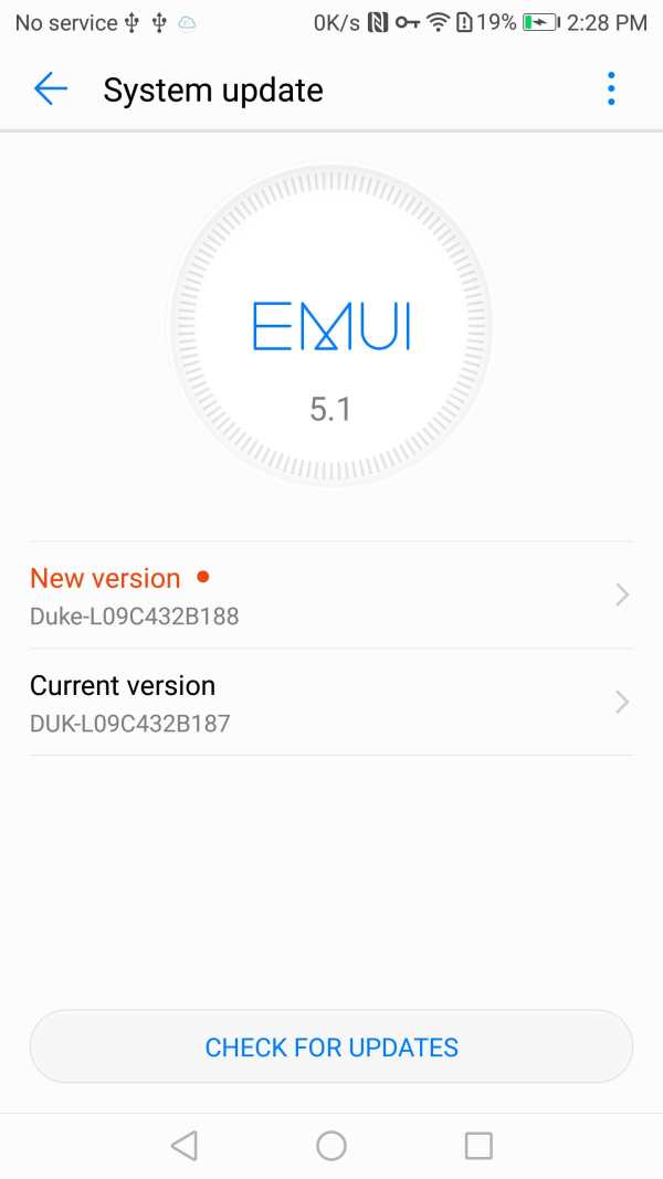 System Update screenshot 2