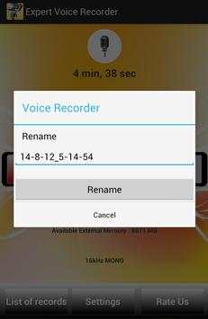 Expert Voice Recorder screenshot 4