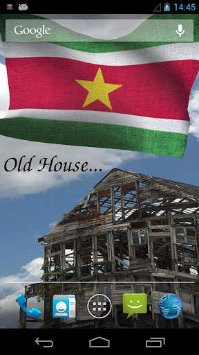 Suriname Flag Live Wallpaper screenshot 2