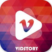 VIDSTORY - Video Status Dp &amp; Quotes Earning App icon