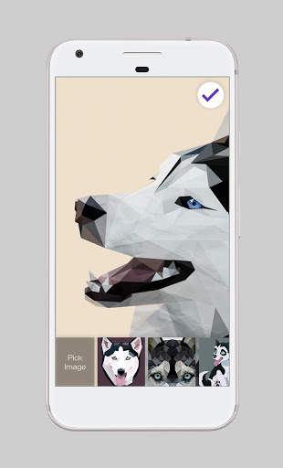 Siberian Husky ART HD Free PIN Lock Screen screenshot 3