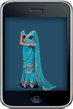 Woman Saree Suit Photo скриншот 3