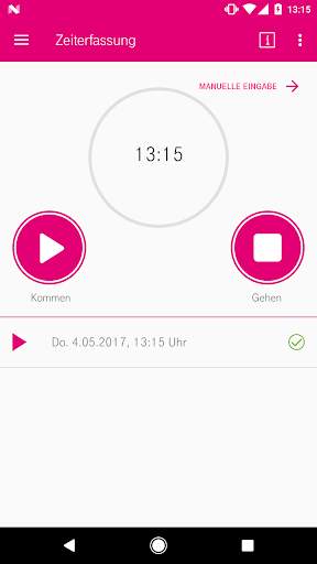 ZeitApp screenshot 1