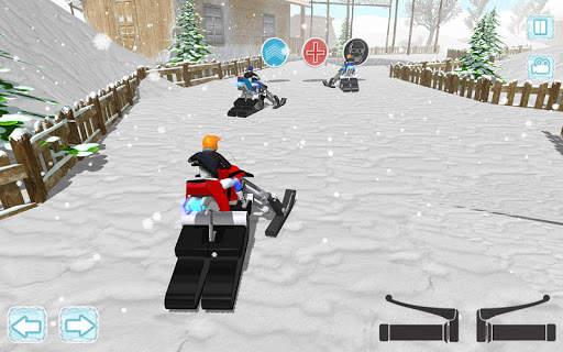 moto neige extreme racing screenshot 2