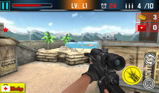 Landing War : Defense Gun Shoo screenshot 2