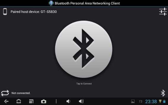 Bluetooth PAN screenshot 1