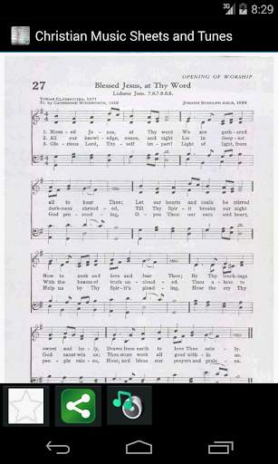 Christian Music Sheets - Tunes screenshot 4