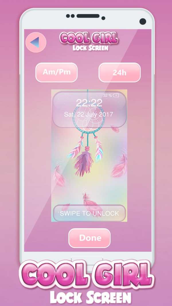 Cool Girl Lock Screen Wallpapers and Backgrounds screenshot 5