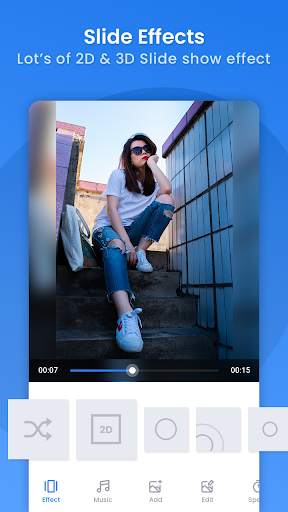 Slideshow maker with song - Movie maker screenshot 2