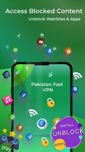 Pakistan VPN : Free VPN Proxy & Internet Security screenshot 2
