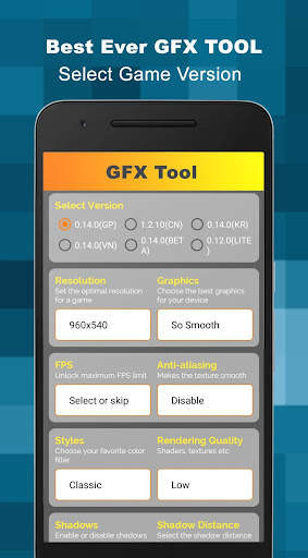 GFX Tool For (No Lagging, No Ban) screenshot 1