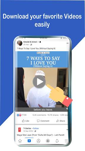 Video Downloader for Facebook screenshot 1