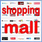 Shopping mall icon