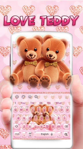 Love Bear Keyboard screenshot 1