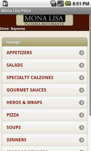Mona Lisa Pizza screenshot 2