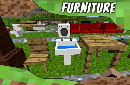 Mod furniture. Furniture mods for Minecraft PE 4 تصوير الشاشة