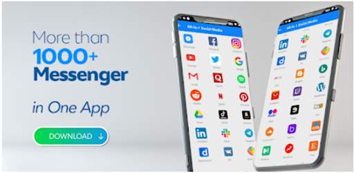Ace Messenger: All in one social & messenger apps screenshot 1