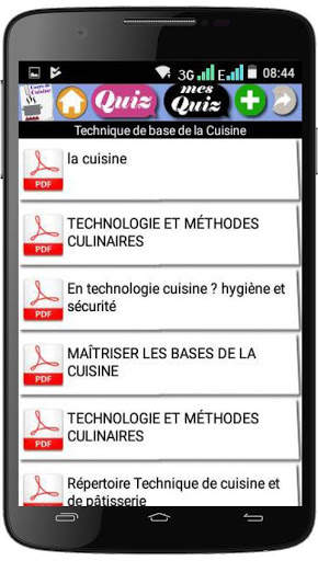 Cours de Cuisine screenshot 2