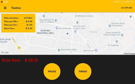 Taximo Driver 6 تصوير الشاشة