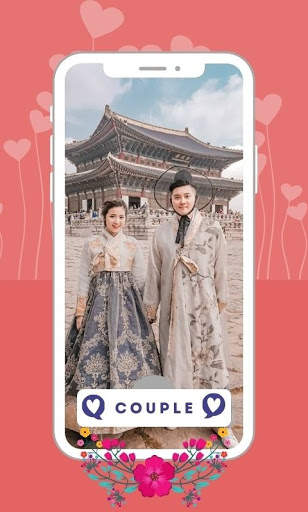 Cute Korean Wedding Couple screenshot 3