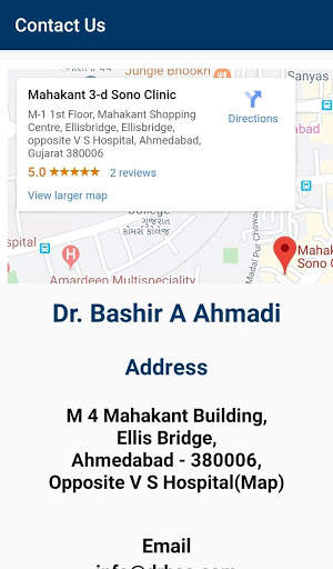 Dr. Bashir A. Ahmadi screenshot 5