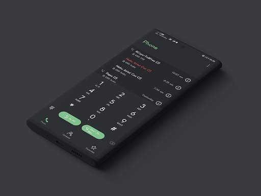 S20 One-UI Dark Live Wallpaper Theme EMUI 10 screenshot 4