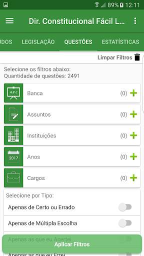 Dir. Constitucional Fácil Lite screenshot 4