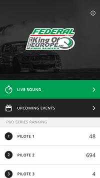 King of Europe Pro Series screenshot 1