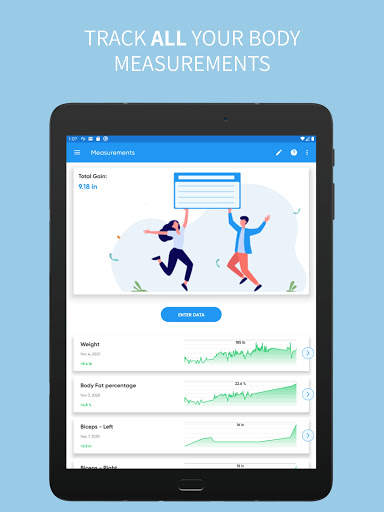 Body Measurement, Body Fat and Weight Loss Tracker screenshot 15