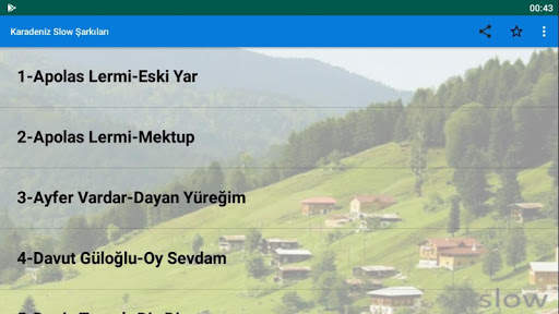 Karadeniz Şarkıları 2021 Slow(İnternetsiz) screenshot 1