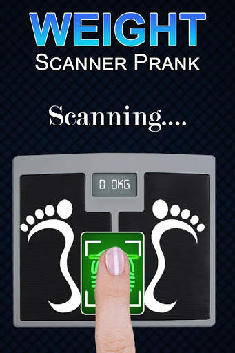 Weight Finger Scanner Prank screenshot 1