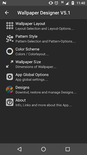 The Wallpaper Designer screenshot 1