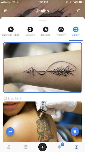 Jhaiho Tattoo Studio App 6 تصوير الشاشة