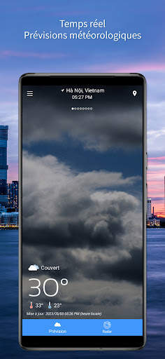 Prévisions météo (carte radar) screenshot 1