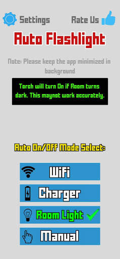 Auto Torch - Emergency flashlight screenshot 6