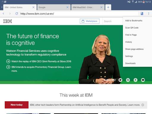 MaaS360 Browser screenshot 8