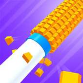 Cut Corn 🌽 On Pipe