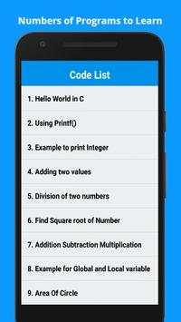C Programming language screenshot 7