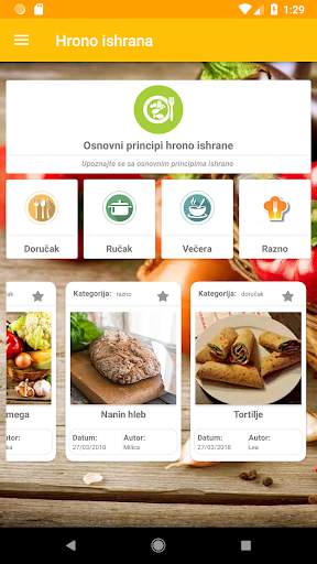 Hrono ishrana screenshot 1