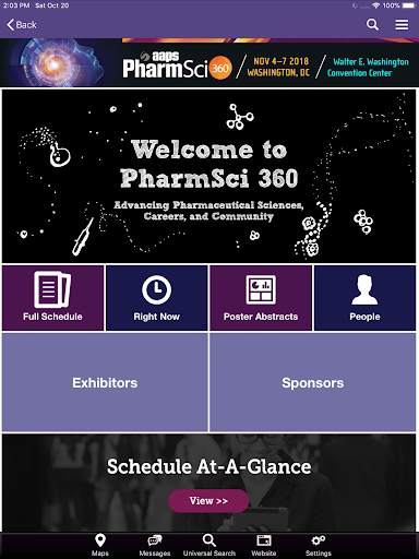 AAPS PharmSci 360 screenshot 8