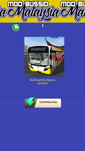 Mod Bussid Bus Malaysia screenshot 6