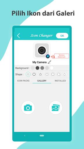 X Icon Editor (Sesuaikan ikon & Pintasan Aplikasi) screenshot 3