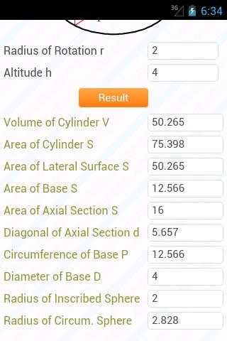 Allcalc Geometry скриншот 3
