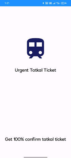 Urgent Tatkal Ticket - UTT screenshot 1