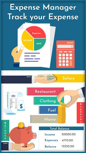 Expense Manager - Track your Expense screenshot 1