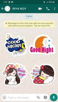 Good Night Sticker For Whatsapp screenshot 1