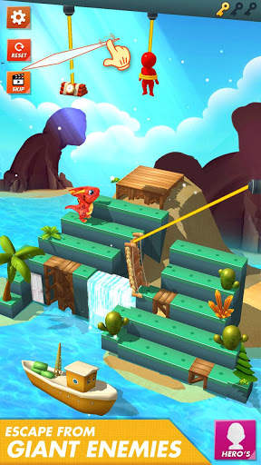 Rope Cut - Rescue Hero screenshot 2