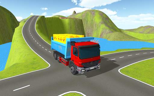 Future Dump Cargo Truck Drive Simulator 2019 screenshot 8
