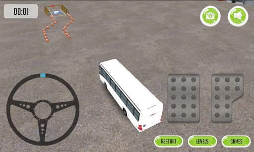 Bus Parking 3D screenshot 2