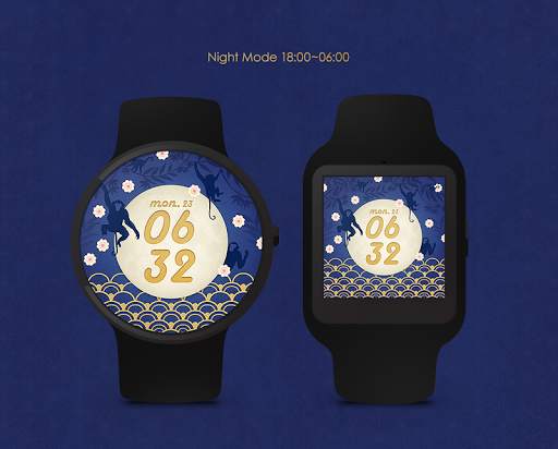 Red Monkey watchface by Mowmow 4 تصوير الشاشة